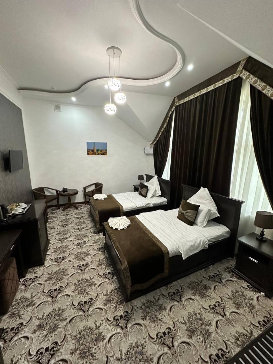 Boutique Nabibek Hotel Buchara Buitenkant foto